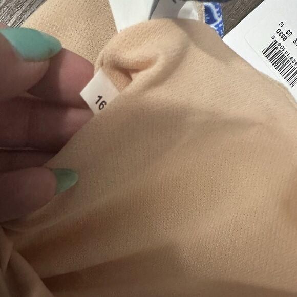 Dolfin Aquashape $79 Printed Blouson One-Piece Swimsuit size 16 Amor-capri - Picture 9 of 10